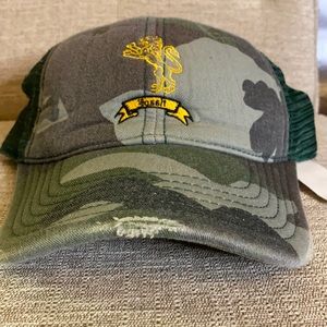 NWT camouflage fossil hat